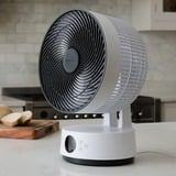 Meaco Sefte10DS-EU, Ventilateur Blanc/Noir