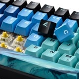 Sharkoon bundle Turquoise/Bleu, Layout DE, Gateron G Pro 3.0 Yellow