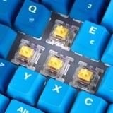 Sharkoon bundle Turquoise/Bleu, Layout DE, Gateron G Pro 3.0 Yellow