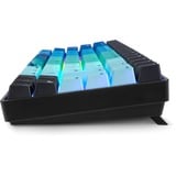 Sharkoon bundle Turquoise/Bleu, Layout DE, Gateron G Pro 3.0 Yellow