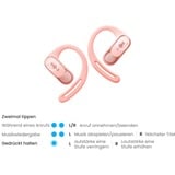 Shokz  casque oreille ouverte rose fuchsia