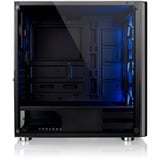 Thermaltake V200 TG RGB Midi Tower Noir, boîtier pc Noir | 3x USB-A | RGB