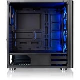 Thermaltake V200 TG RGB Midi Tower Noir, boîtier pc Noir | 3x USB-A | RGB