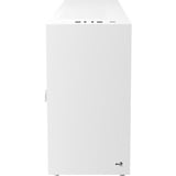 Aerocool  boîtier mini tower Blanc | 3x USB-A | Window