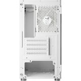 Aerocool  boîtier mini tower Blanc | 3x USB-A | Window