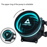 Chieftec ICEBERG 240 RGB, Watercooling Noir