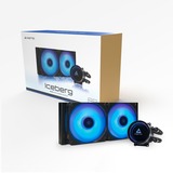 Chieftec ICEBERG 240 RGB, Watercooling Noir