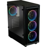 Enermax  boîtier midi tower Noir | 2x USB-A | RGB | Window