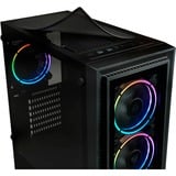 Enermax  boîtier midi tower Noir | 2x USB-A | RGB | Window