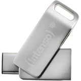 Intenso cMOBILE LINE 128 GB, Clé USB Argent