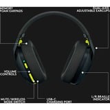 Logitech  casque gaming over-ear Noir