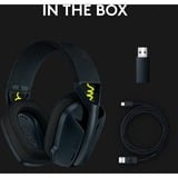 Logitech  casque gaming over-ear Noir