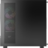 Montech  boîtier midi tower Noir | 2x USB-A | 1x USB-C | RGB | Window