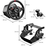 Thrustmaster T128 SimTask Pack, Volant Noir