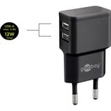 goobay 44995, Chargeur Noir