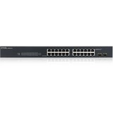 Zyxel GS-1900-24 v2 Géré L2 Gigabit Ethernet (10/100/1000) 1U Noir, Switch Noir, Géré, L2, Gigabit Ethernet (10/100/1000), Full duplex, Grille de montage, 1U