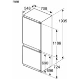 Bosch KBN96VFE0, Combination Réfrigérateur / congélateur 