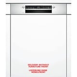 Bosch Serie 2 SMI2ITS33E lave-vaisselle Semi-intégré 12 couverts E Acier inoxydable, Semi-intégré, Taille maximum (60 cm), Acier inoxydable, Tactile, 1,75 m, 1,65 m