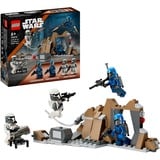 LEGO Star Wars - Pack de combat de l’embuscade sur Mandalore, Jouets de construction 75373