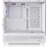 Thermaltake  boîtier midi tower Blanc | 2x USB-A | 1x USB-C | RGB | Verre Trempé