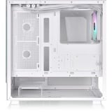 Thermaltake  boîtier midi tower Blanc | 2x USB-A | 1x USB-C | RGB | Verre Trempé