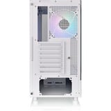 Thermaltake  boîtier midi tower Blanc | 2x USB-A | 1x USB-C | RGB | Verre Trempé