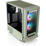 Thermaltake  boîtier midi tower Vert clair | 2x USB-A | 1x USB-C | RGB | Window