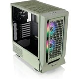 Thermaltake  boîtier midi tower Vert clair | 2x USB-A | 1x USB-C | RGB | Window