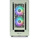 Thermaltake  boîtier midi tower Vert clair | 2x USB-A | 1x USB-C | RGB | Window