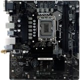 Biostar B760MX2-E, Socket 1700 carte mère Noir, RAID, Gb-LAN, Sound, µATX)