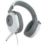 Corsair HS65 SURROUND casque gaming over-ear Blanc/gris, Pc, PlayStation 4, PlayStation 5, Xbox Series X|S, Nintendo Switch