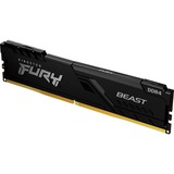 Kingston FURY 8 Go DDR4-2666, Mémoire vive Noir, KF426C16BB/8, Beast, XMP