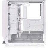 Thermaltake  boîtier midi tower Blanc | 2x USB-A | 1x USB-C | RGB | Window