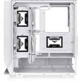 Thermaltake  boîtier midi tower Blanc | 2x USB-A | 1x USB-C | RGB | Window