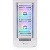 Thermaltake  boîtier midi tower Blanc | 2x USB-A | 1x USB-C | RGB | Window