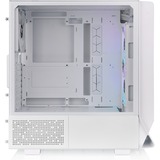 Thermaltake  boîtier midi tower Blanc | 2x USB-A | 1x USB-C | RGB | Window