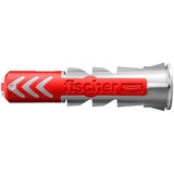 fischer DUOPOWER 10x50, 570550, Cheville Gris clair/Rouge