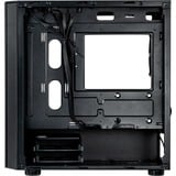 Cooler Master Elite 300 boîtier mini tower Noir | 2x USB-A | Verre Trempé