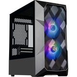 Cooler Master MasterBox TD300  boîtier mini tower Noir | 2x USB-A | RGB | Verre Trempé