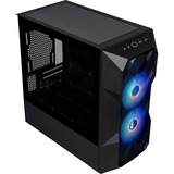 Cooler Master MasterBox TD300  boîtier mini tower Noir | 2x USB-A | RGB | Verre Trempé