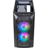 Cooler Master MasterBox TD300  boîtier mini tower Noir | 2x USB-A | RGB | Verre Trempé