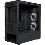 Cooler Master MasterBox TD300  boîtier mini tower Noir | 2x USB-A | RGB | Verre Trempé