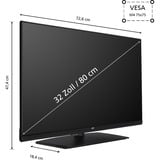 JVC  32" TV LED Noir