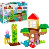 LEGO DUPLO - Le jardin et la cabane dans l’arbre de Peppa Pig, Jouets de construction 10431