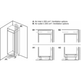 Neff KI7863DD0, Combination Réfrigérateur / congélateur 