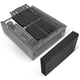 SilverStone Milo 10 boîtier HTPC Noir | 2x USB-A