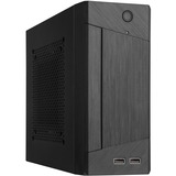 SilverStone Milo 10 boîtier HTPC Noir | 2x USB-A