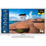 Telefunken  24" TV LED Blanc