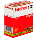 fischer UX 6x35, Cheville Gris clair