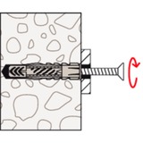 fischer UX 6x35, Cheville Gris clair